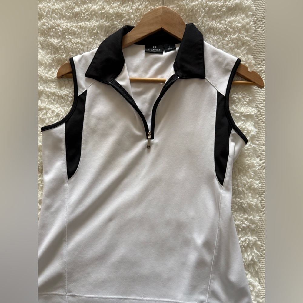 Vuarnet Black and White Sport Top
